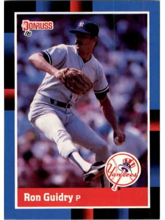 1988 Ron Guidry Donruss Baseball Card #175