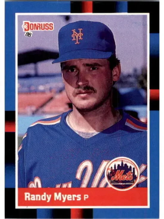 1988 Randy Myers Donruss Baseball Card #620