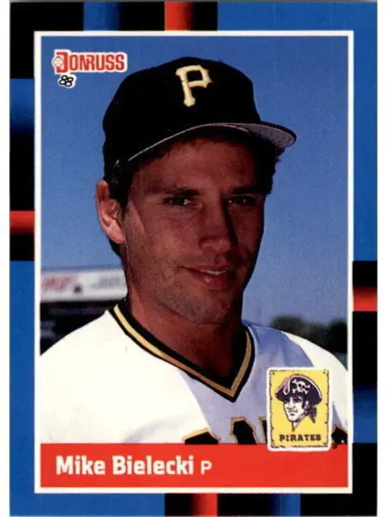 1988 Mike Bielecki Donruss Baseball Card #484
