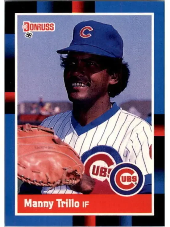 1988 Manny Trillo Donruss Baseball Card #516