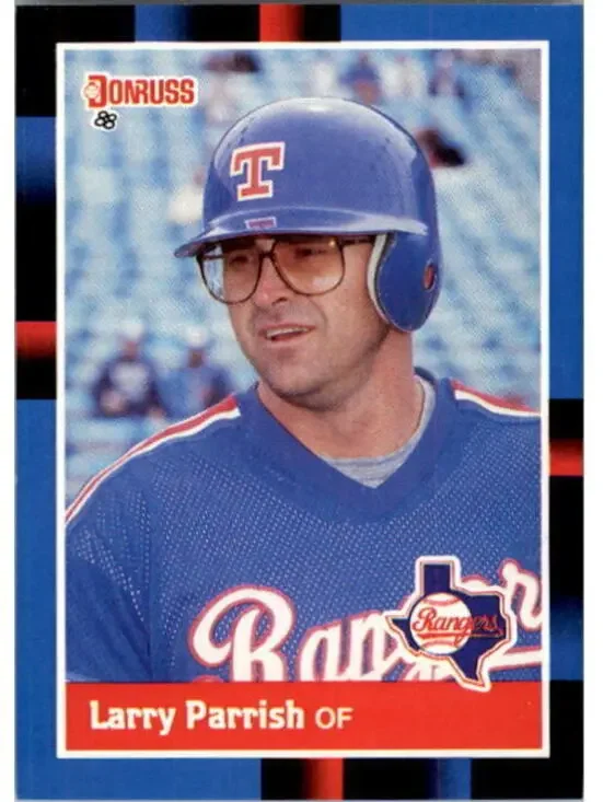 1988 Larry Parrish Donruss Baseball Card #347