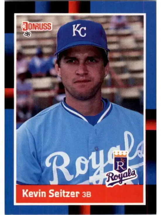 1988 Kevin Seitzer Donruss Baseball Card #280