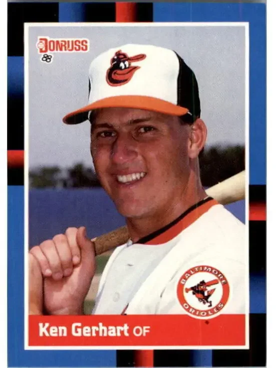 1988 Ken Gerhart Donruss Baseball Card #213
