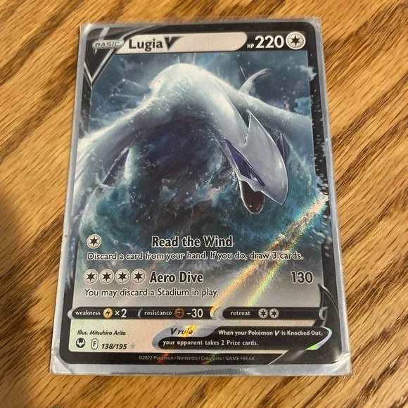 Pokémon Lugia V Ultra Rare 138/195 World Championship Decks 2023 English Card