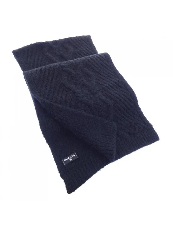Chanel Scarf Black