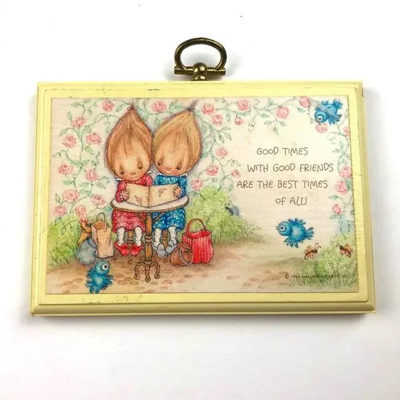 Hallmark Small Good Friends Wall Plaque Small
