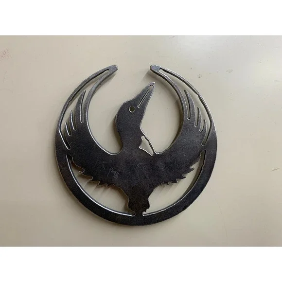 Steel‎ Minnesota Rebel Loon Magnet, 4