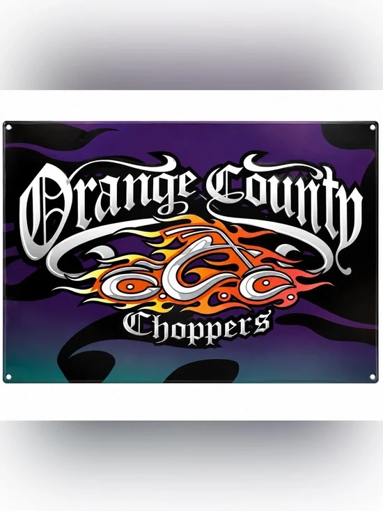 NEW Orange County Choppers Motorcycle Metal Sign