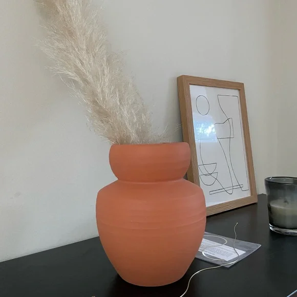 West Elm Terracotta Vase