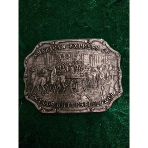 Vintage American Express Co Belt Buckle (O-17)