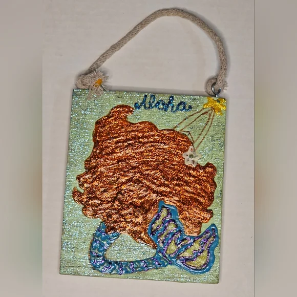 [Aloha Sign] Hand made North Shore Oahu Local Artist Hawaii Mermaids