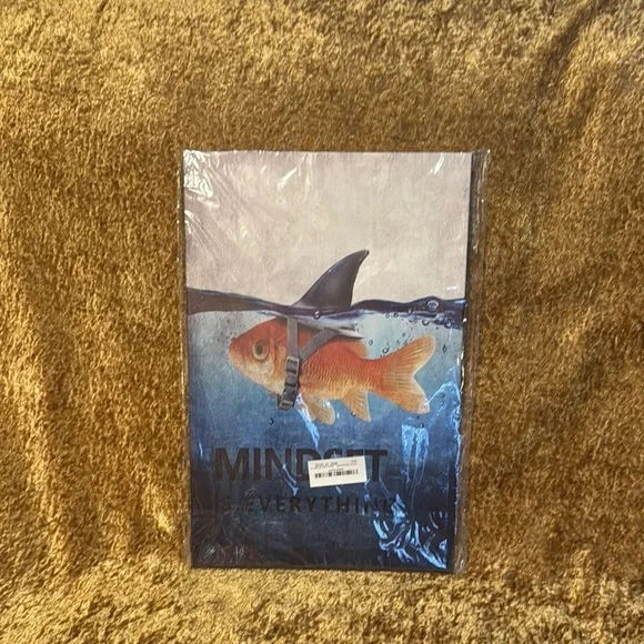 Motivational canvas fish wall art picture