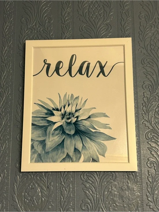 2 Floral Wall Art Frames