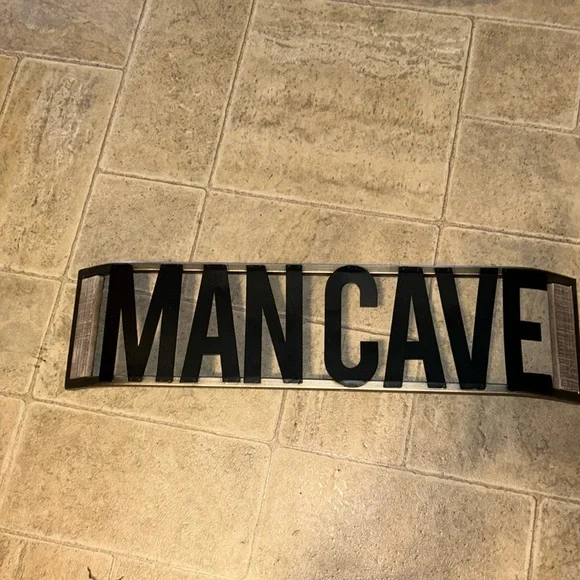 Man Cave wall sign