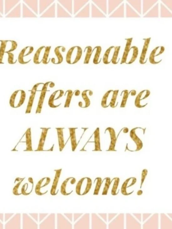 Gold Script Text Print - 
