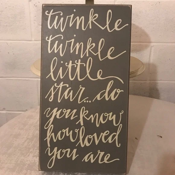 ⭐️ Twinkle, Twinkle Box Sign