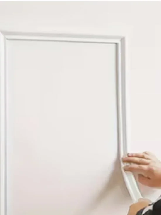 Peel and Stick Wall Molding Trim, Flexible Strip for Mirror Frame, Chair Rail