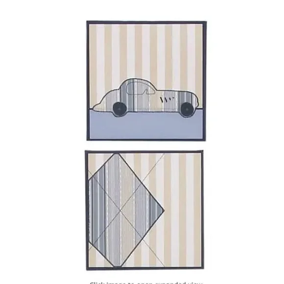 Petit Tresor Luca 2 Piece Canvas Art Set