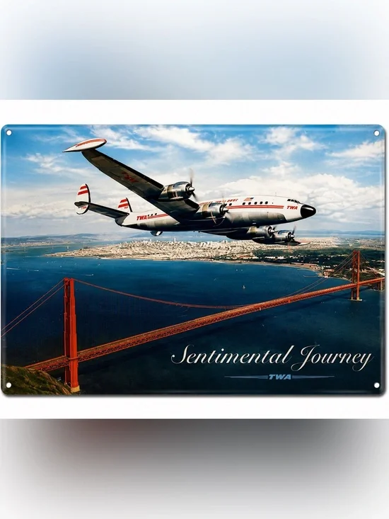 NEW Heavy Duty Steel San Francisco Sentimental Journey Metal Sign