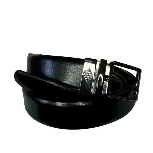 Genuine Leather Twist Reversible Belt 42/105 Men's‎ Black/Brown Classic Frame