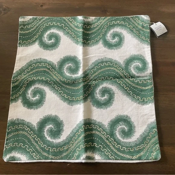 William Sonoma Valeria Embroidered Pillow Cover - NWT 20