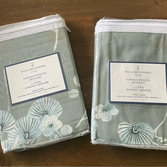 Williams Sonoma Home - Kimono Printed Bedding King Sham