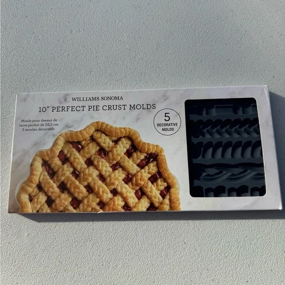 WILLIAM SONOMA pie crust molds