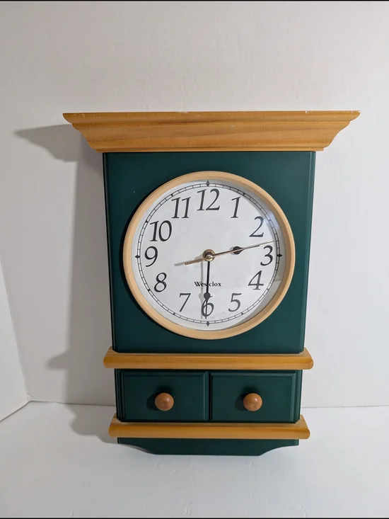West Clox Vintage Wall Clock
