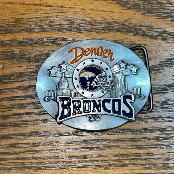 Denver Broncos Limited Edition Collectible Belt Buckle