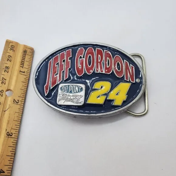 American Legends Jeff Gordon Hendrick Motorsports NASCAR Belt Buckle 24 1995