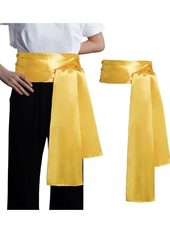 Satin Pirate Sash Pirate Medieval Renaissance Large Sash Halloween Set Of 4