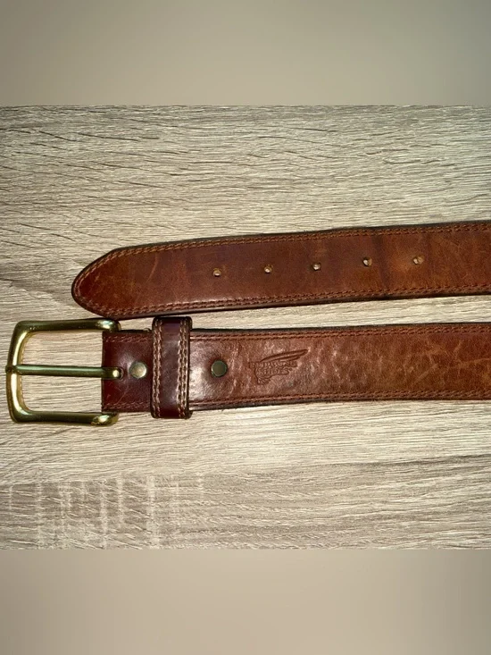 Red Wing Heritage Basic Work Leather Brown Belt
