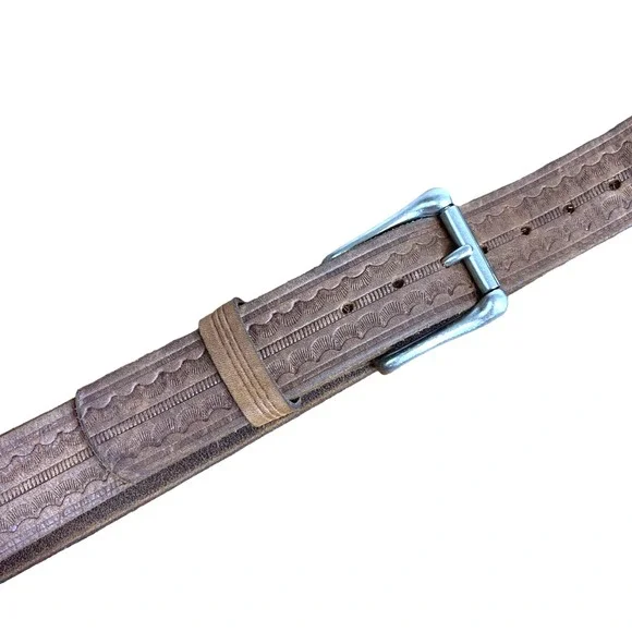 Bryce Canon Trading Post Mens‎ Genuine Top Grain Leather Belt Size 44 USA-Made