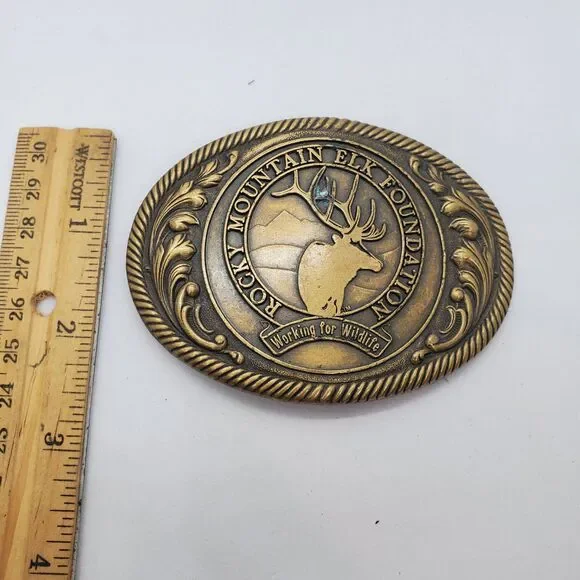 Rocky Mountain Foundation Belt Buckle