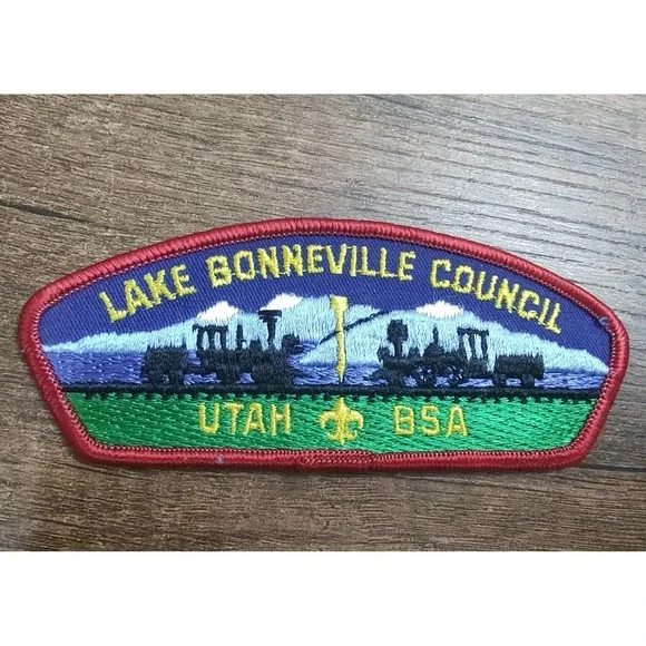 Lake Bonneville Council Utah Boy Scouts Council Shoulder Patch CSP Single Unit