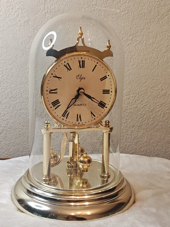 Vintage Elgin Anniversary Clock 11.5