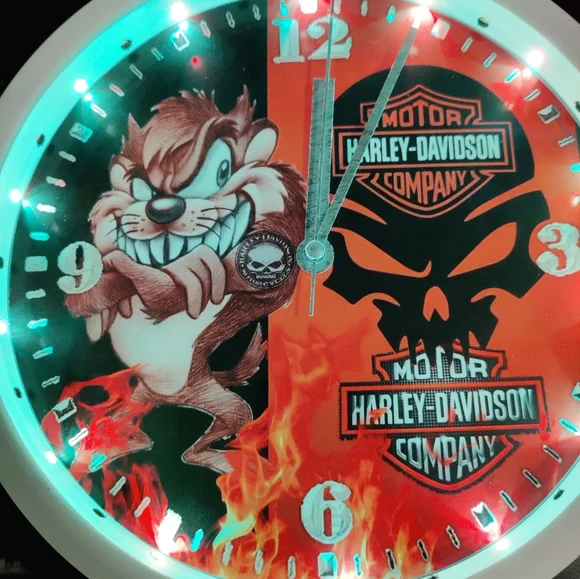 Harley Taz clock