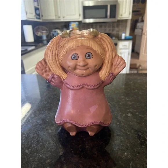 Cabbage Patch Vintage Ceramic Shelf Sitter What Not 80s Collectible‎ Nostalgia