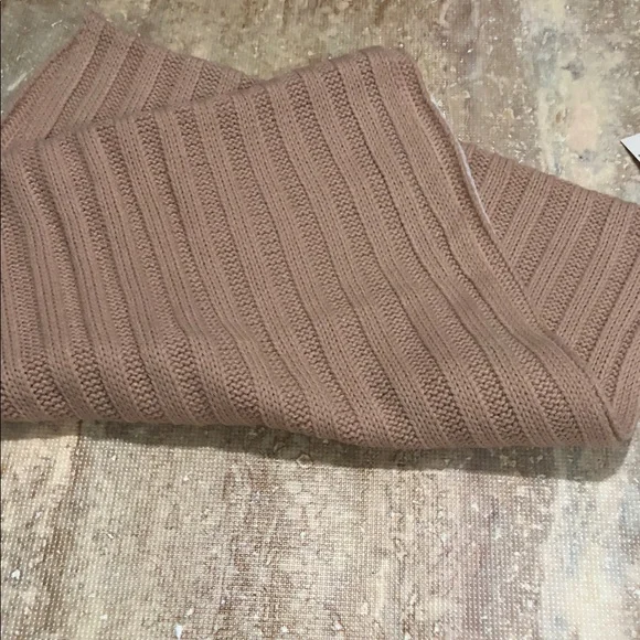 J. Crew Blush  Ribbed Xfinity  Knit Scarf