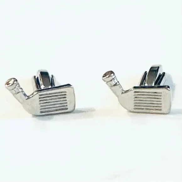 Golf Clubs Cufflinks