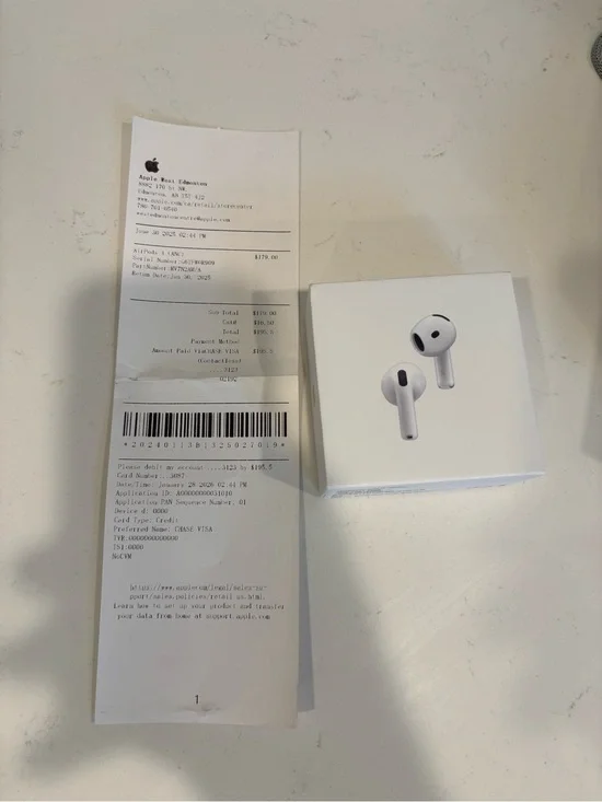 Apple AirPods 4 (ANC) — Model A3057/A3059
