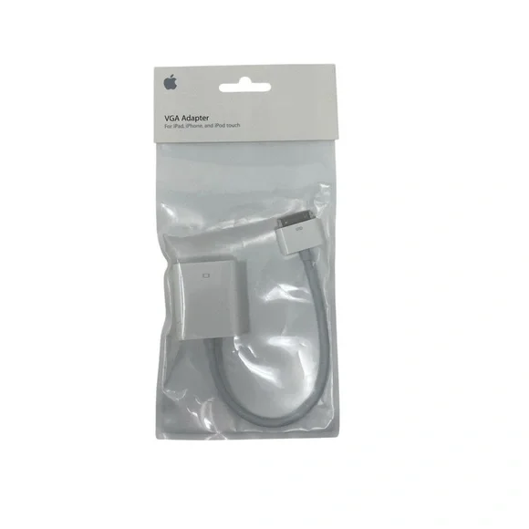 Apple VGA Adapter for iPad, iPhone, and iPod touch