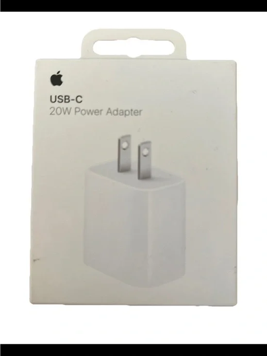 Apple 20W USB-C Power Adapter Box - White
