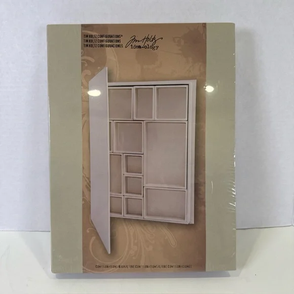 Tim Holtz Idea-ology *CONFIGURATIONS* Mixed Media Box* TH93078 Retired SEALED