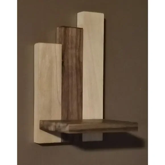 Assorted Hardwood Display Shelf