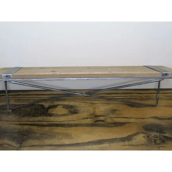 Glitzhome Decorative Ledge Floating Wall Shelf - Rustic Farmhouse Aesthetic