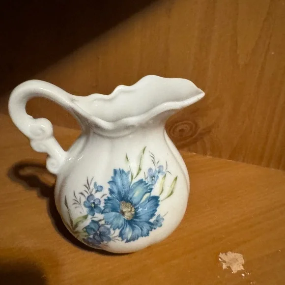 Floral mini Ceramic Pitcher