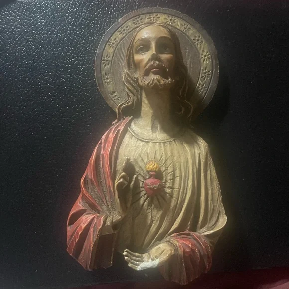 Sacred Heart Jesus Wall Plaque