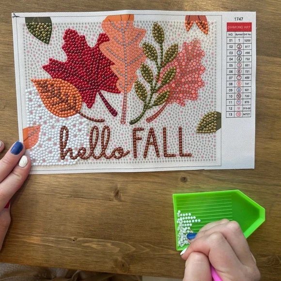 New Addison Lane Hello Fall Diamond Painting Kit