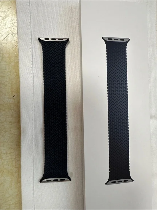 Apple Blue Braided Solo Loop Watch Band